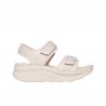 Sandalias Planas Mujer Skechers D'lux Walker - Adored Days Natural