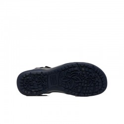 Sandalias Planas Mujer Skechers Reggae Slim - Sun Array Marino