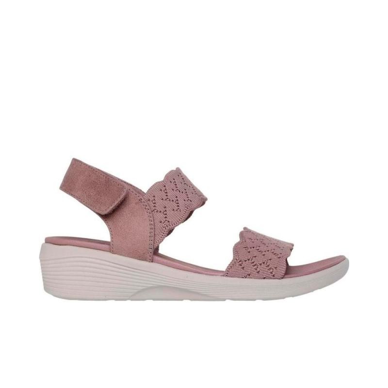 Cuñas Mujer Skechers Arya On The Rise Morado