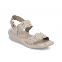 Cuñas Mujer Skechers Arya On The Rise Taupe