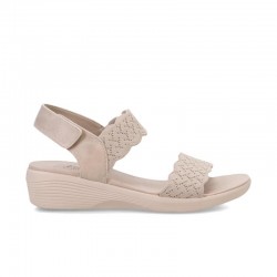 Cuñas Mujer Skechers Arya On The Rise Taupe