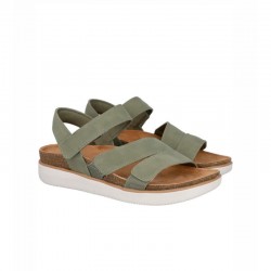 Sandalias Planas Mujer Skechers Lifted Comfort Verde