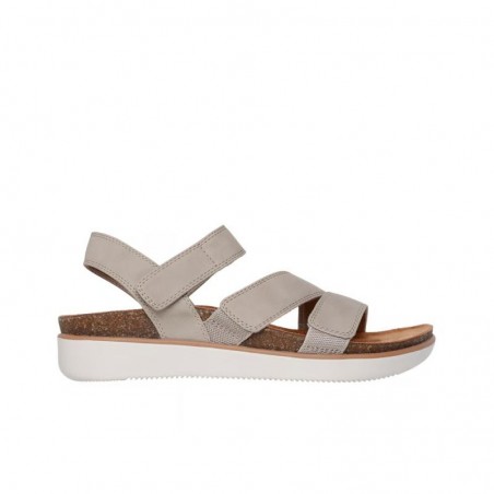 Sandalias Planas Mujer Skechers Lifted Comfort Taupe
