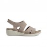 Cuñas Mujer Skechers 163420 Taupe