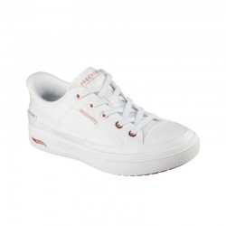 Sneakers Mujer Skechers Arch Fit Arcade - See Ya There Blanco