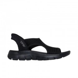 Sandalias Planas Mujer Skechers Summits - Sweetly Evolved Negro