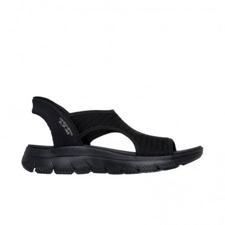 Sandalias Planas Mujer Skechers Summits - Sweetly Evolved Negro
