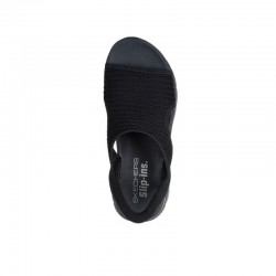 Sandalias Planas Mujer Skechers Summits - Sweetly Evolved Negro