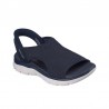Sandalias Planas Mujer Skechers Summits - Sweetly Evolved Marino