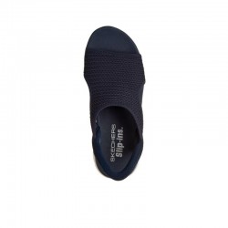 Sandalias Planas Mujer Skechers Summits - Sweetly Evolved Marino