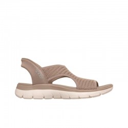 Sandalias Planas Mujer Skechers Summits - Sweetly Evolved Taupe
