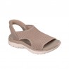 Sandalias Planas Mujer Skechers Summits - Sweetly Evolved Taupe