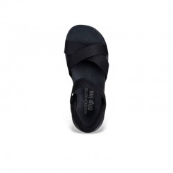 Sandalias Planas Mujer Skechers 119975 Negro
