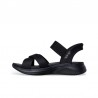 Sandalias Planas Mujer Skechers 119975 Negro