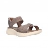 Sandalias Planas Mujer Skechers 119975 Taupe