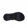 Sandalias Planas Mujer Skechers Go Walk Flex Sandal Negro-Negro
