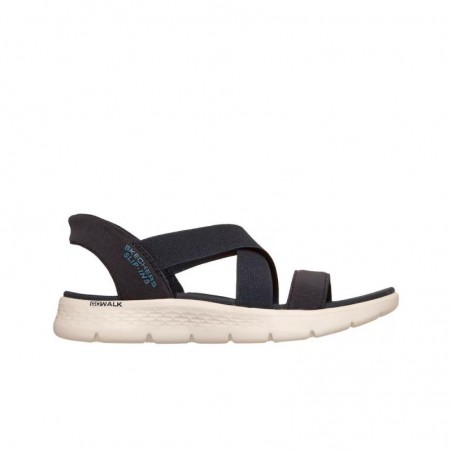 Sandalias Planas Mujer Skechers Go Walk Flex Sandal Marino