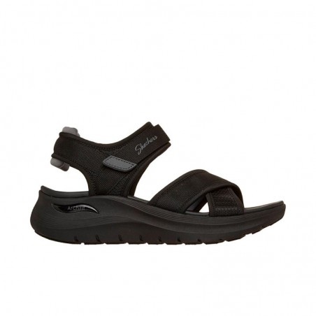 Sandalias Planas Mujer Skechers Arch Fit 2.0 - Feelin´bright Negro