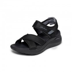 Sandalias Planas Mujer Skechers Arch Fit 2.0 - Feelin´bright Negro