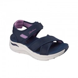Sandalias Planas Mujer Skechers Arch Fit 2.0 - Feelin´bright Marino