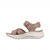 Sandalias Planas Mujer Skechers Arch Fit 2.0 - Feelin´bright Taupe