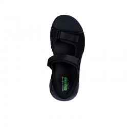 Sandalias Hombre Skechers Go Walk Flex Sd - Easy Entry Negro
