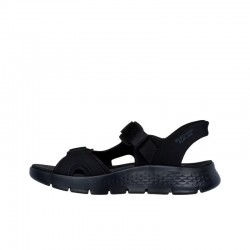 Sandalias Hombre Skechers Go Walk Flex Sd - Easy Entry Negro