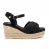 Cuñas de Esparto Mujer Refresh 172650 Negro