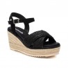 Cuñas de Esparto Mujer Refresh 172650 Negro