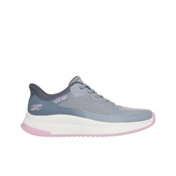 Sneakers Mujer Skechers Bobs Squad 4 - Staple Look Gris