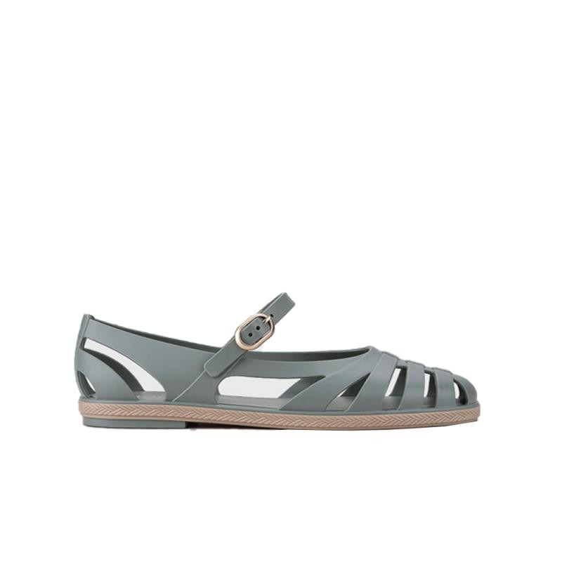 Sandalias Planas Mujer Igor 10377 Verde