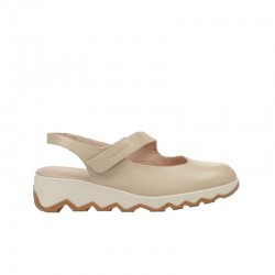 Zapatos Casual Mujer Wonders 7622 Beig