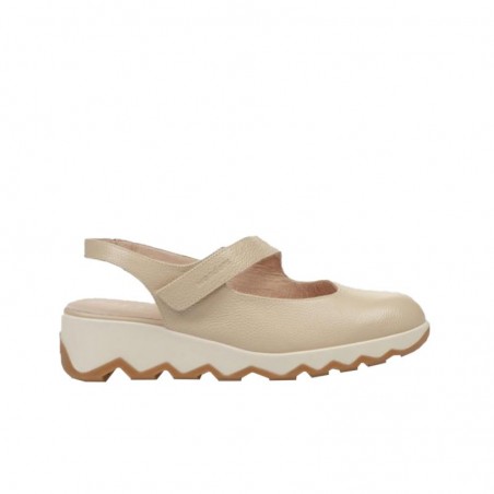 Zapatos Casual Mujer Wonders 7622 Beig