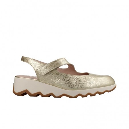 Zapatos Casual Mujer Wonders 7622 Oro