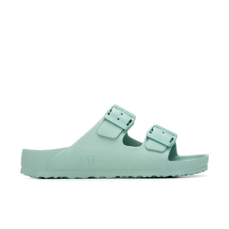 Sandalias Planas Mujer XTI 145138 Turquesa