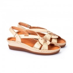 Sandalias Planas Mujer Pikolinos W8K-1839 Beig