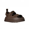 Sandalias Planas Mujer UGG W Goldenglow Embossed Marron