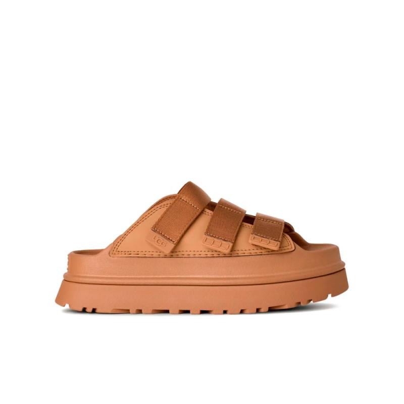 Sandalias Planas Mujer UGG W Goldenglow Slide Marron