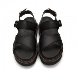 Sandalias Planas Mujer Dr. Martens Voss Ii Negro