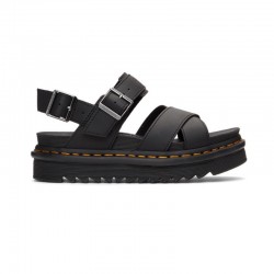 Sandalias Planas Mujer Dr. Martens Voss Ii Negro