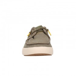 Zapatillas Lona Hombre Natural World 8413E Kaki