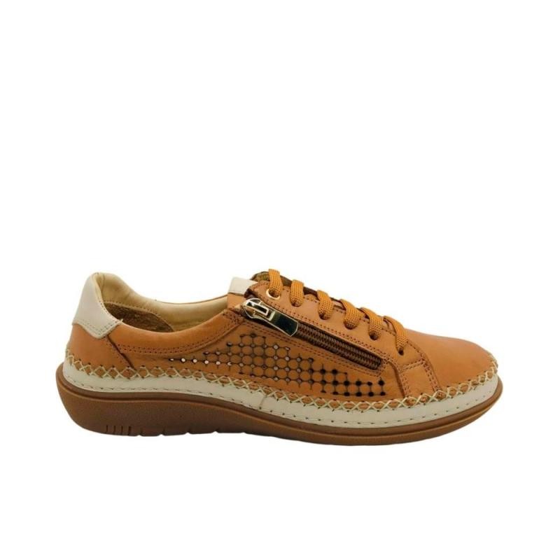 Zapatos Casual Mujer 48 Hrs 3503 Cuero
