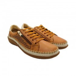 Zapatos Casual Mujer 48 Hrs 3503 Cuero