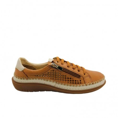 Zapatos Casual Mujer 48 Hrs 3503 Cuero