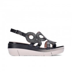 Cuñas Mujer Wonders 8282 Negro