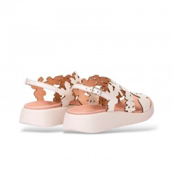 Sandalias Planas Mujer Wonders 6551 Beig