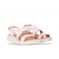 Sandalias Planas Mujer Wonders 6551 Beig