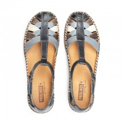 Sandalias Planas Mujer Pikolinos W8K-0705 Azul
