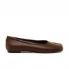 Zapatos Planos Mujer MTNG 56265 Marron