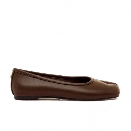 Zapatos Planos Mujer MTNG 56265 Marron